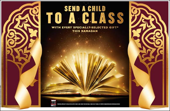 Education is the greatest gift: This Ramadan, The Body Shop is teaming up with War Child
