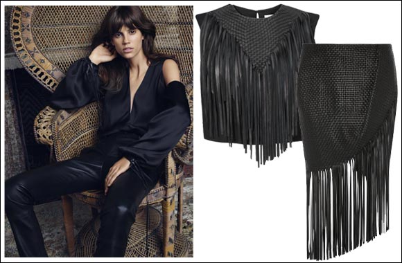 70's Revival: New designer and celebrity favorite, Magda Butrym, makes her Middle East debut with her rock n' roll chic' Autumn/Winter 2015 collection