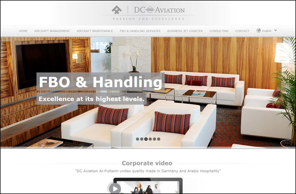 DC Aviation Al-Futtaim website has a new look
