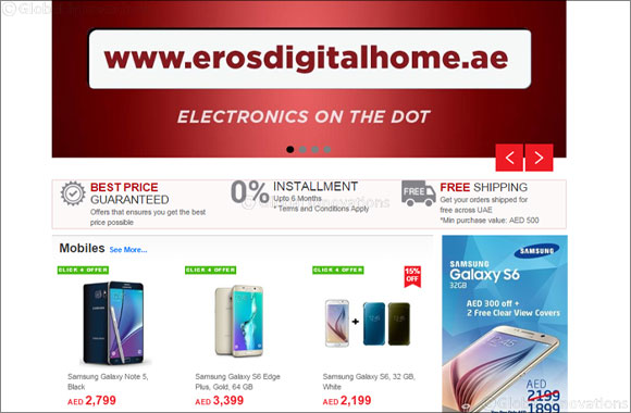 Eros Group Enters eCommerce Arena with Launch of New Online Shopping Portal