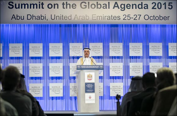His Excellency Eng Sultan Al Mansoori Inaugurates the World Economic Forum's Summit on the Global Agenda in Abu Dhabi