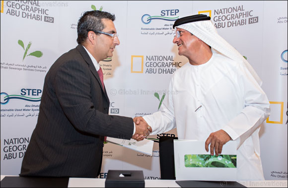 Abu Dhabi Sewerage Services Company and National Geographic Abu Dhabi sign landmark contract