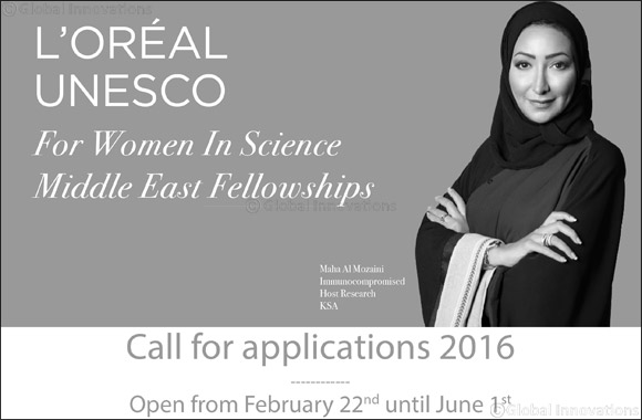 Calling All ‘Women in Science'. L'ORÉAL-UNESCO for Women in Science Middle East Fellowship Applications Now Open