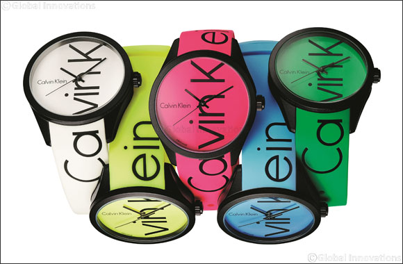 Calvin klein color watch Clearance