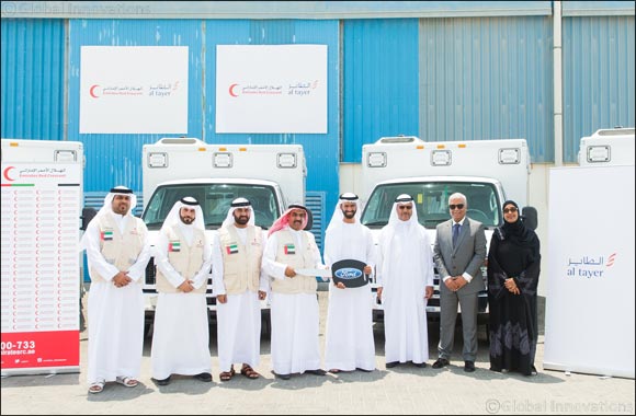 Al Tayer Group Donates Ten Ambulances to Emirates Red Crescent