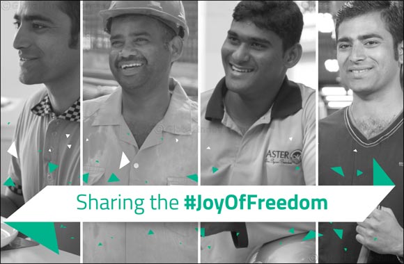 Aster delights workers in Dubai with #JoyOfFreedom to celebrate Indian Independence Day