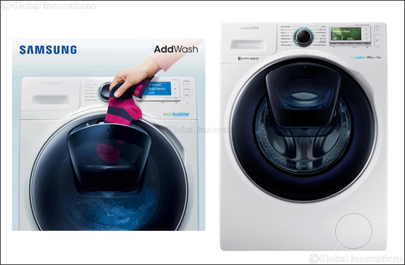 Samsung: Power-Cleaning Washing Machines that Help You Save on Household Water Bills