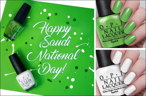 Celebrate Saudi National Day wearing OPI!
