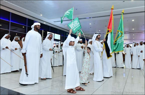 Abu Dhabi International Airport celebrates KSA National Day