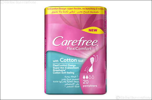CAREFREE® FlexiComfort Boasts Super Sleek and Flexible Design for Enhanced Comfort and Freshness Everyday