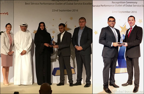 Majid Al Futtaim scoops two awards at the Dubai Service Excellence Scheme organized by the Department of Economic Development