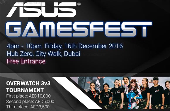 UAE's Gamers To Compete For Top Spot at ASUS GAMESFEST