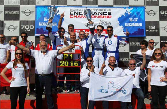 CG Racing Pro Crowned 2016 Endurance Champions at Dubai Kartdrome