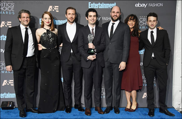 "La La Land" Director Damien Chazelle chooses Jaeger-LeCoultre at the Critics' Choice Awards