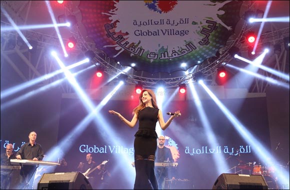 Superstar Nancy Ajram's Concert a Huge Hit at Global Village