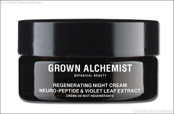 Maintain a youthful and natural glow with Grown Alchemist's Regenerating Night Cream