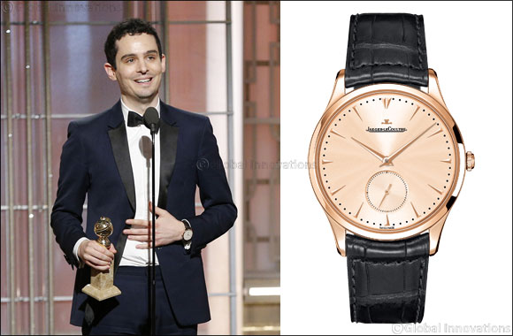 Jaeger-LeCoultre congratulates  "La La Land" director Damien Chazelle for winning 7 Golden Globes and breaking the record for the most Golden Globes won by a single movie
