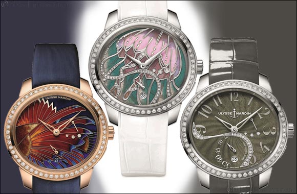 Ulysse Nardin: JADE GRAND FEU and JADE CLOISONNÉ make an extraordinary Valentine's Day gift