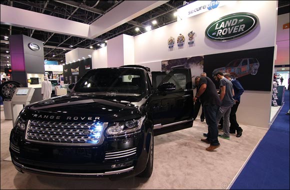 AED 1.5 million Range Rover Sentinel armoured vehicle wows the crowds at Intersec Dubai