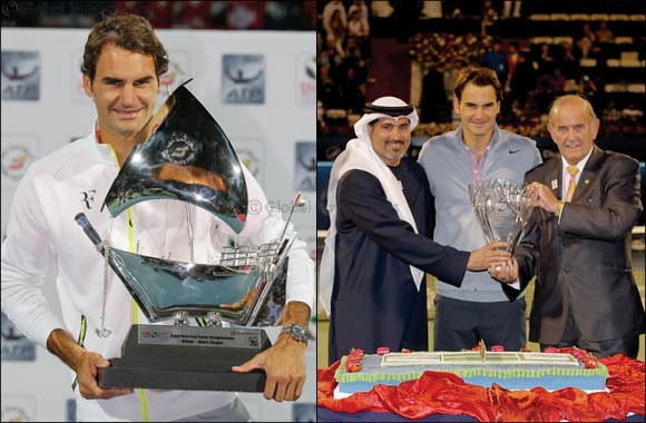 Australian Open Champion Federer Heads Winning Field at Dubai Duty Free Tennis Championships