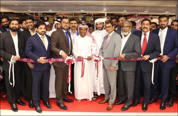 Malabar Gold & Diamonds' launched its new showroom at Grand Hyper, Sonapur, Dubai
