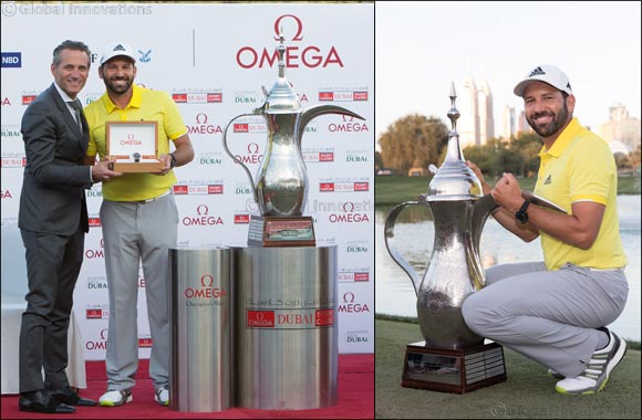 Sergio Garcia wins the OMEGA Dubai Desert Classic 2017