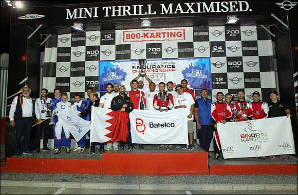 Round One Victory for Batelco Racing Drag965 at Dubai Kartdrome Endurance Championship