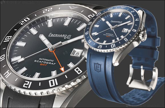 Eberhard & Co. introduces the new SCAFOGRAF GMT