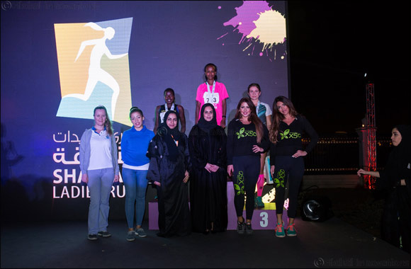 Winners of the Sharjah Ladies Run 2017 Honoured by Sharjah Ladies Club