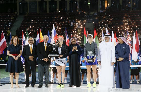 Svitolina Beats Wozniacki to Claim Dubai Duty Free Tennis Championships Title