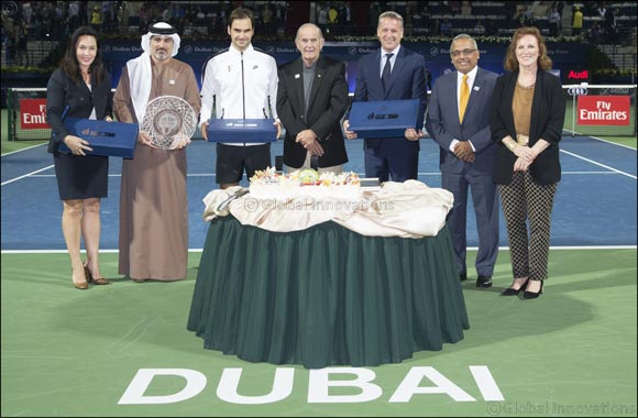 Roger Federer Begins His Bid for an Eighth Title at Dubai Duty Free Tennis Championships