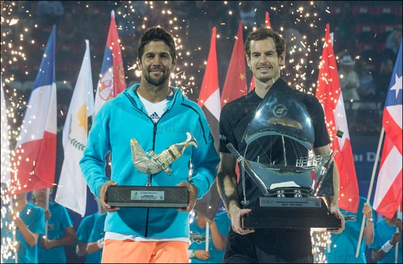 Andy Murray Wins 25th Anniversary Dubai Duty Free Tennis Championships Final