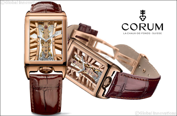 Bridging refinement and watchmaking know-how Golden Bridge Rectangle