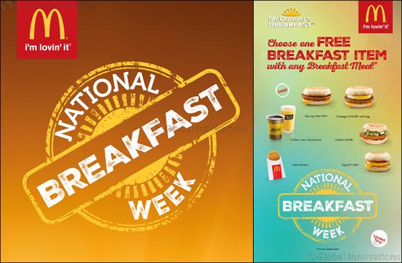 Breakfast to Be Available Around the Clock as McDonald's UAE Launches National Breakfast Week