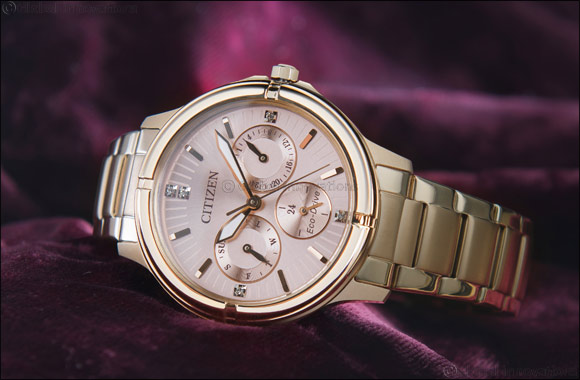 Eco-Drive FD2033-52W: Elegant timepiece from Citizen