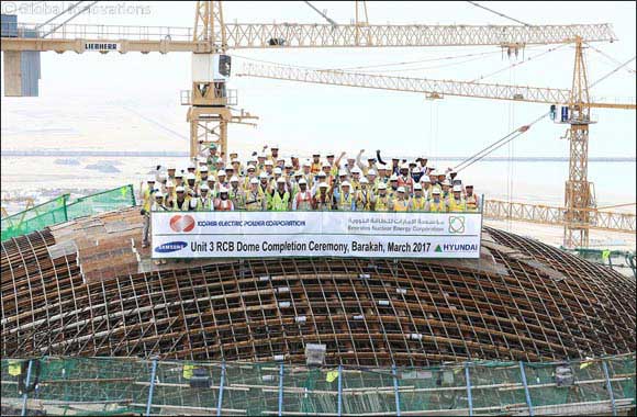 New Quality Benchmark Set During Construction of Unit 3 at the Barakah Nuclear Energy Plant
