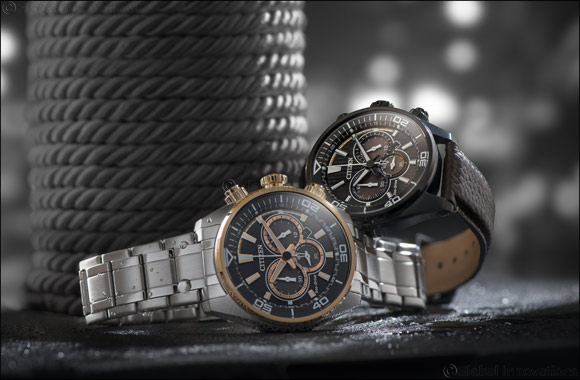 Powerful chronograph duo from Citizen
