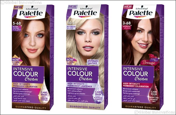 Enjoy radiant intense colour and shine with Palette