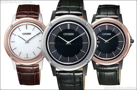Citizen presents three stunning new models of the Eco-Drive One, the world's thinnest watch
