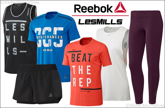 reebok clothing les mills