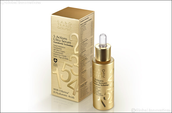Introducing Labo Transdermic's Powerful one of a kind 5 Actions Ultra Serum