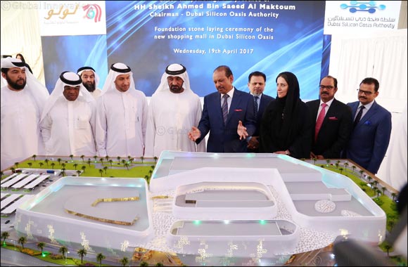 H.H. Sheikh Ahmed lays foundation stone of Silicon Mall at Dubai Silicon Oasis