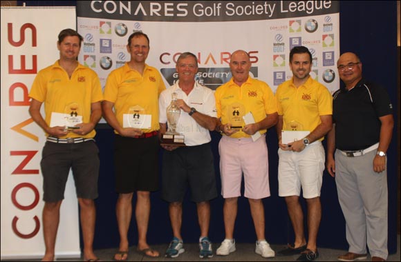 KEGS Crowned 2017 Conares Golf Society League Champions