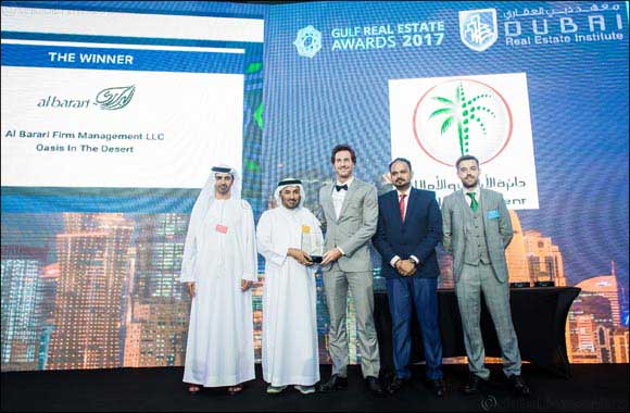 Al Barari Wins Best Real Estate Project (Luxury Residential) at Gulf's Premier Real Estate Awards