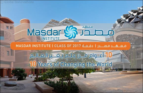 Masdar Institute to Host Seventh Commencement Ceremony on 17 May