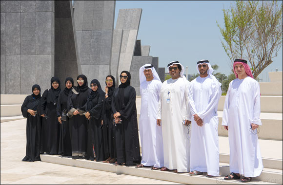 Delegation of Emirates Post's 1st Postal Zone Visits Wahat Al Karama Martyrs' Memorial in Abu Dhabi