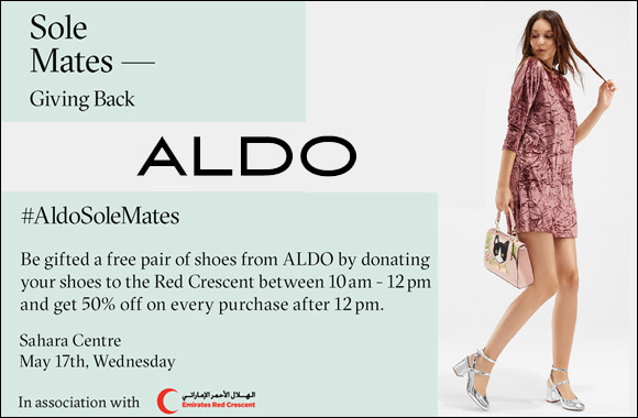 Aldo Solemates Red Crescent event - 17th May, 2017