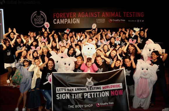 Forever Against Animal Testing - The Body Shop