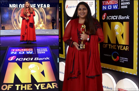 NRI Teenager awarded India's Most Distinctive Global Indians Award