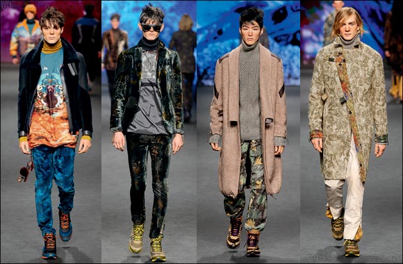 ETRO's Menswear Collection Autumn Winter 2017/18